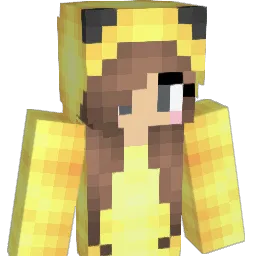 pikapomu Minecraft avatar bust