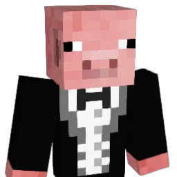 pinepig Minecraft avatar bust
