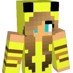 pinkAchoo Minecraft avatar bust