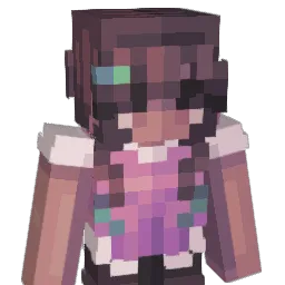 pinkaxra Minecraft avatar bust