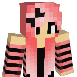 pinkbirthay Minecraft avatar bust