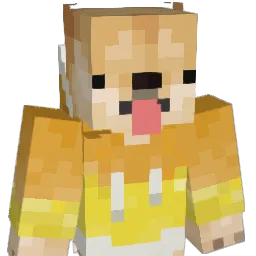 pinkchoco Minecraft avatar bust