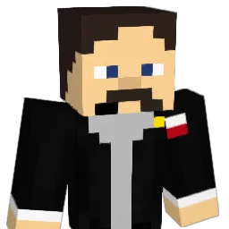 pinkdziolek Minecraft avatar bust