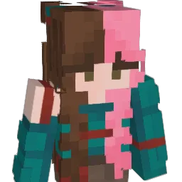 pinkfluffyseal Minecraft avatar bust