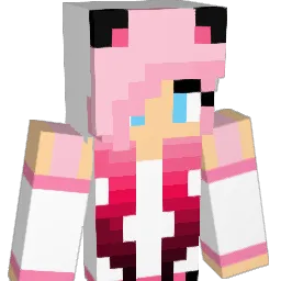 pinkgenie Minecraft avatar bust