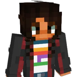 pinkieaugust Minecraft avatar bust