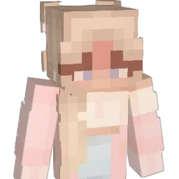 pinklox Minecraft avatar bust