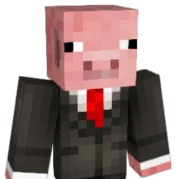 pinkmanpig Minecraft avatar bust
