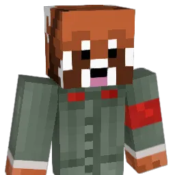 pinkorz Minecraft avatar bust