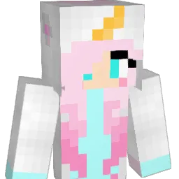 pinkunicorn34 Minecraft avatar bust