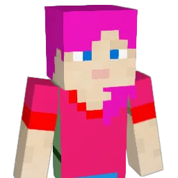 pinky287 Minecraft avatar bust