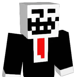 pipegos Minecraft avatar bust