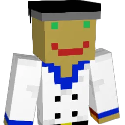pipperonii Minecraft avatar bust