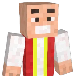 pirateBrad Minecraft avatar bust