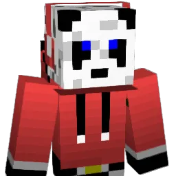 pissedIpanda Minecraft avatar bust
