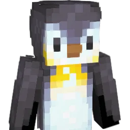 pissypenguin Minecraft avatar bust