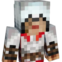 pitufu Minecraft avatar bust