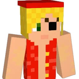 pizaster Minecraft avatar bust