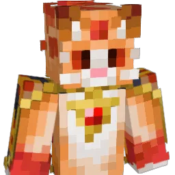 pizza04 Minecraft avatar bust