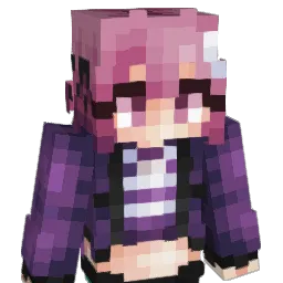 pkink Minecraft avatar bust