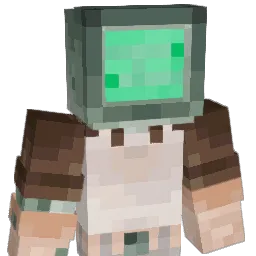 planktongha Minecraft avatar bust