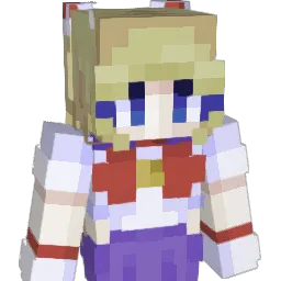 plasticbea Minecraft avatar bust