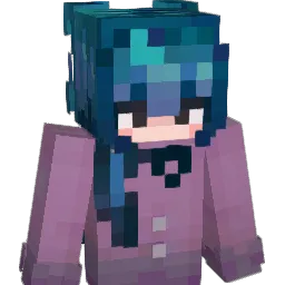 plixelated Minecraft avatar bust