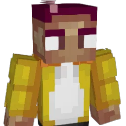 pluckE Minecraft avatar bust