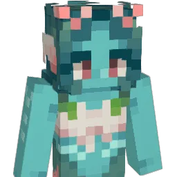 plumadot Minecraft avatar bust