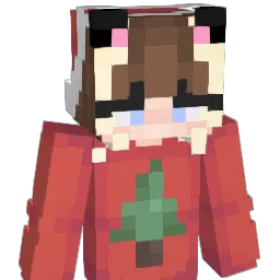 plumblossomy Minecraft avatar bust