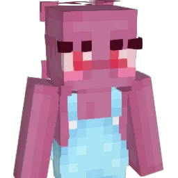 plumfie Minecraft avatar bust