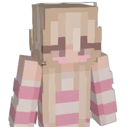plutorose Minecraft avatar bust