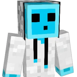 podgie Minecraft avatar bust