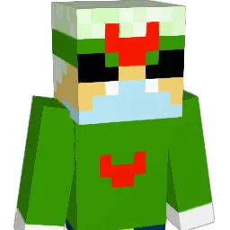 pododrink Minecraft avatar bust
