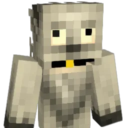 poerkie Minecraft avatar bust