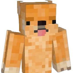 poguini Minecraft avatar bust