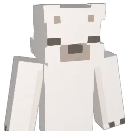 polarben Minecraft avatar bust