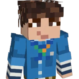poliee Minecraft avatar bust