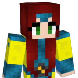 poltergieist Minecraft avatar bust