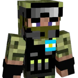pomatrola Minecraft avatar bust
