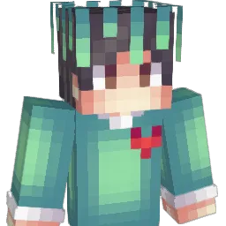 pomopomovro Minecraft avatar bust