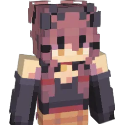 pompkins Minecraft avatar bust