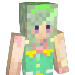 ponnszu Minecraft avatar bust