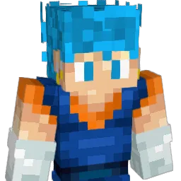 ponytate Minecraft avatar bust