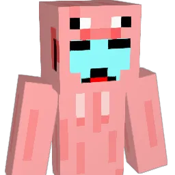 poogom Minecraft avatar bust