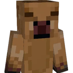 poopseal Minecraft avatar bust