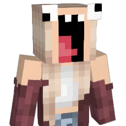 popcorn9090 Minecraft avatar bust