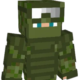 popcorn9098 Minecraft avatar bust