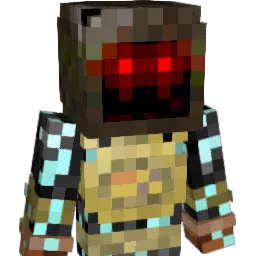 popkle Minecraft avatar bust