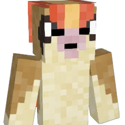 popppig Minecraft avatar bust